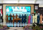 Dandim 0814/Jombang dan Ketua Persit Kodim Jombang Hadiri Peringatan HKG PKK ke-54